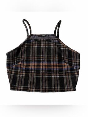 Papaya Cropped Halter Top Cami Whimsigoth 90’s Grunge Indie Sleaze Alt-Rock Y2K